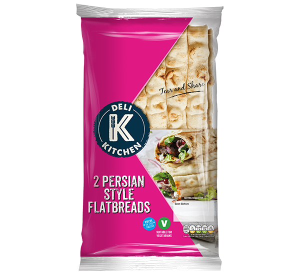 2 Persian Style Flatbreads - Deli Kitchen